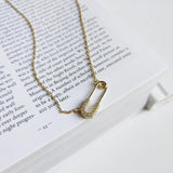 French Entry Lux S925 Sterling Silver Clavicle – Unique Gift Ideas — 3
