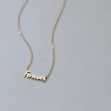 Sterling Silver Plated 14K Gold Necklace Women – Jewelry Gift Ideas — 4
