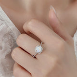 Vintage S925 Sterling Silver Flowers Ring – Gift Ideas — 1