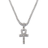 Versatile And High-end Zirconia Cross Necklace – Jewelry Gift Ideas — 17
