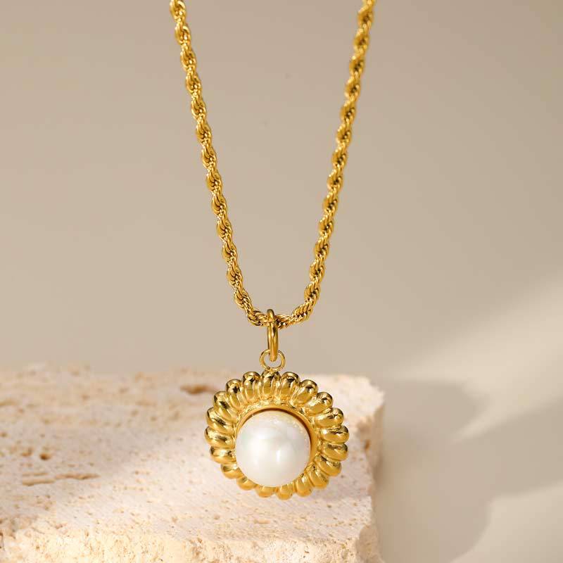 Natural Freshwater Pearl Pendant Necklace – Jewelry Gift Ideas — 1