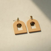 Ladies Fashion Clay Textured Acrylic Earrings – Stylish Gifts — 11