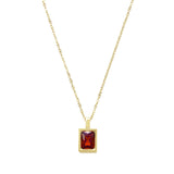 Light Luxury Small French Square Colored – Jewelry Gift Ideas — 2