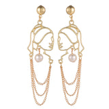 Korean Hollow Long Tassel Earrings – Holiday Gift Ideas — 2