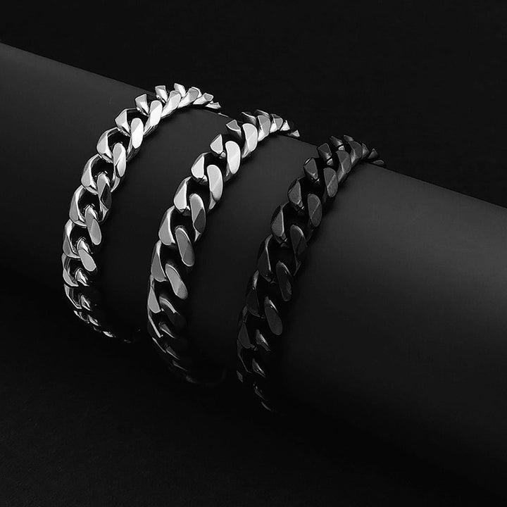 Stainless Steel Single Buckle Six Sides Titanium – Jewelry Gift Ideas — 1