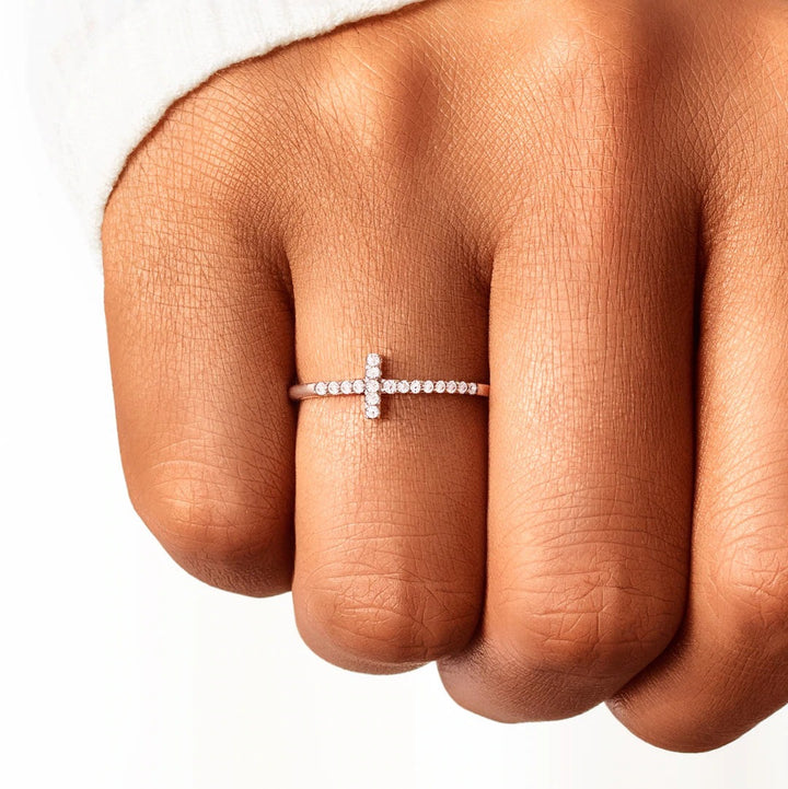 S925 Sterling Silver Single Row Fine Diamond Women's – Gifts for Her — 1