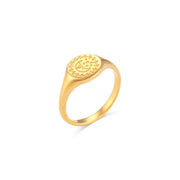 Simple Retro Ring With Star And Moon Pattern – Special Occasion Gifts — 3