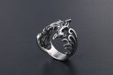 Ornament Retro Phoenix God Bird Titanium Steel Fashion – Stylish Gifts — 2