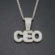 Monogram Diamond Pendant Necklace – Jewelry Gift Ideas — 6
