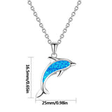 Ocean Dolphin Pendant Copper Necklace – Jewelry Gift Ideas — 3