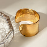 Exaggerated And Personalized 18K Gold Wide – Jewelry Gift Ideas — 2
