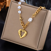 High-end Love Pearl Pendant Multi-layer Chain – Jewelry Gift Ideas — 6