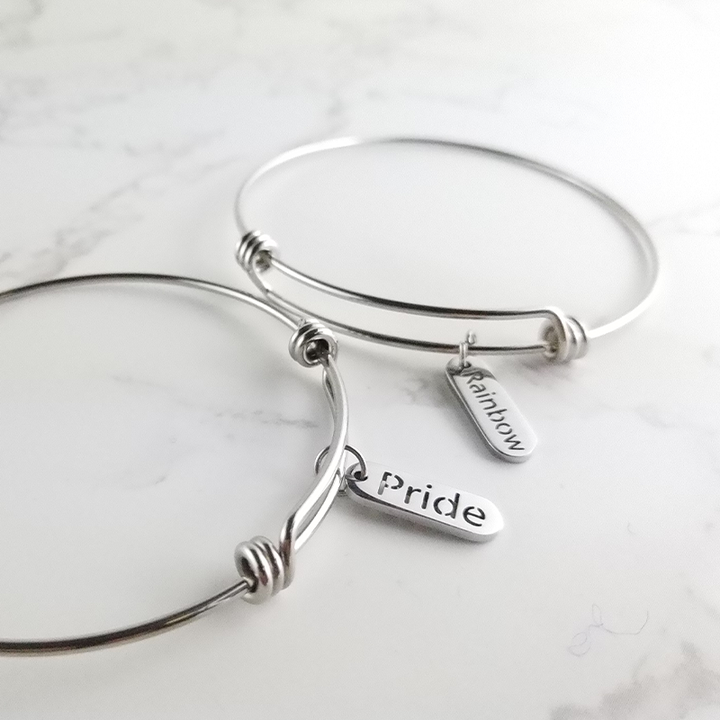 Rainbow Pride Couple Bracelet Titanium Steel – Jewelry Gift Ideas — 1