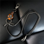 Punk Male Hip Hop Phants Zipper Non-mainstream Ghost – Gifts for Him — 11