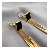 Retro Exaggerated Personality Geometric Square Black – Everyday Gifts — 4