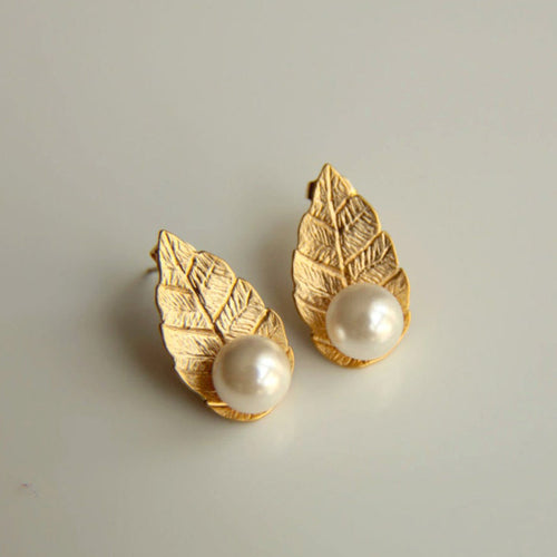 Creative Bohemian Beautiful Pearl Leaf Shaped – Thoughtful Gifts — 2