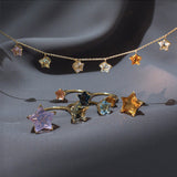 Zircon Star Necklace Collar Chain – Jewelry Gift Ideas — 1