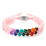 Fashion Jewelry 6mm 7 Chakra Stone Bead Yoga – Jewelry Gift Ideas — 9