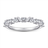S925 Silver Diamond Flower Ring – Holiday Gift Ideas — 2