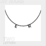 Personalized Alphabet Name Necklace DIY – Jewelry Gift Ideas — 11