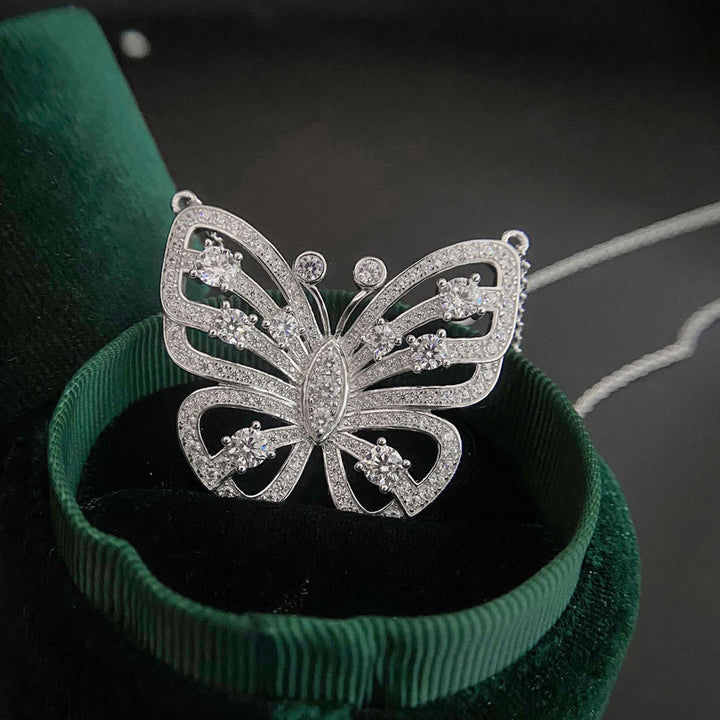 Butterfly Necklace Europe And America Pendant – Jewelry Gift Ideas — 1