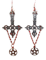 Vintage Cross Gothic Pentagram Individually – Unique Gift Ideas — 2