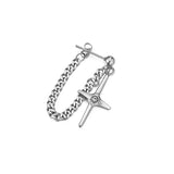 Cross Chain Earrings For Men And Women – Gifts for Her — 5