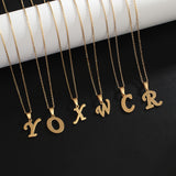 Stainless Steel Letter Pendant Necklace – Jewelry Gift Ideas — 2