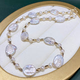 Natural Baroque Pearl Necklace – Jewelry Gift Ideas — 6