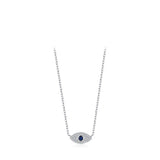 Pure Exquisite Diamond Devil's Eye Necklace Bone – Jewelry Gift Ideas — 2