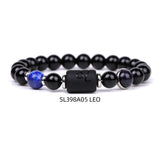 Fashion Twelve Constellations Bracelets Men – Stylish Gifts — 12