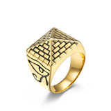 Egyptian Pyramid Eye Of Horus Stainless Steel Ring – Everyday Gifts — 4