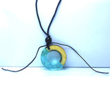 Solid Light Solid Wood Resin Pendant Jade Gold – Jewelry Gift Ideas — 4