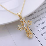 Ins Retro Punk Cross Personality Pendant Necklace – Jewelry Gift Ideas — 5