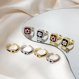 Retro Hong Kong Style Pearl Flower Ring – Stylish Gifts — 1
