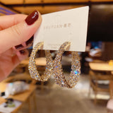 Vintage Baroque Rhinestone Exaggerated Silver Stud – Meaningful Gifts — 2