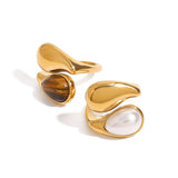 Mara Amber Pearl Ring – Surprise Gifts — 7