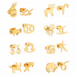 Gold Stainless Steel Constellations Zodiac Sign – Meaningful Gifts — 1