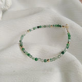 Women's Niche Natural Green Crystal Bracelet – Jewelry Gift Ideas — 4