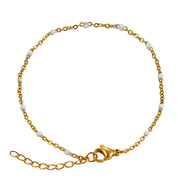 Fashion Stainless Steel Bracelets Gold Color Blue Red – Stylish Gifts — 2