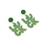 Alloy Diamond-encrusted Lucky English Alphabet – Holiday Gift Ideas — 2