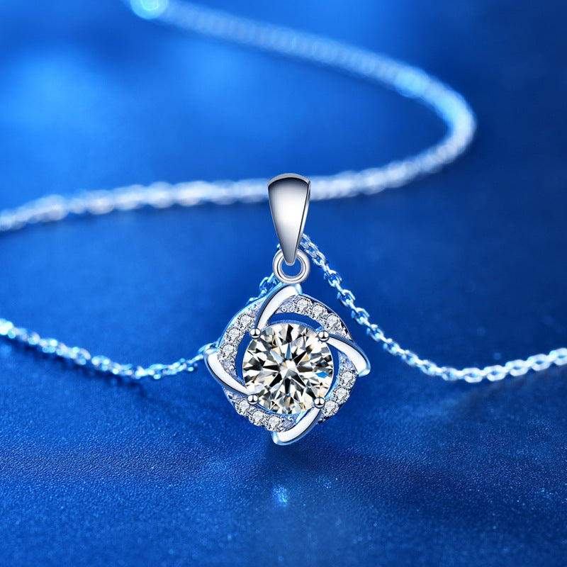 925 Sterling Silver Windmill Necklace Female – Jewelry Gift Ideas — 1