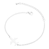 Stainless Steel Bracelets Simple Airplane Design – Jewelry Gift Ideas — 9