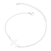 Stainless Steel Bracelets Simple Airplane Design – Jewelry Gift Ideas — 9