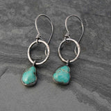 Long Minimalist Retro Turquoise Exaggerating Unique – Everyday Gifts — 2