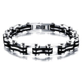 Titanium Steel Silicone Bicycle Bracelet – Jewelry Gift Ideas — 4