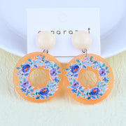 Cartoon Rainbow Contrast Color Acrylic Stud Earrings – Stylish Gifts — 7