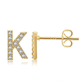 Fashion Trend Small Letter Ear Studs – Stylish Gifts — 15