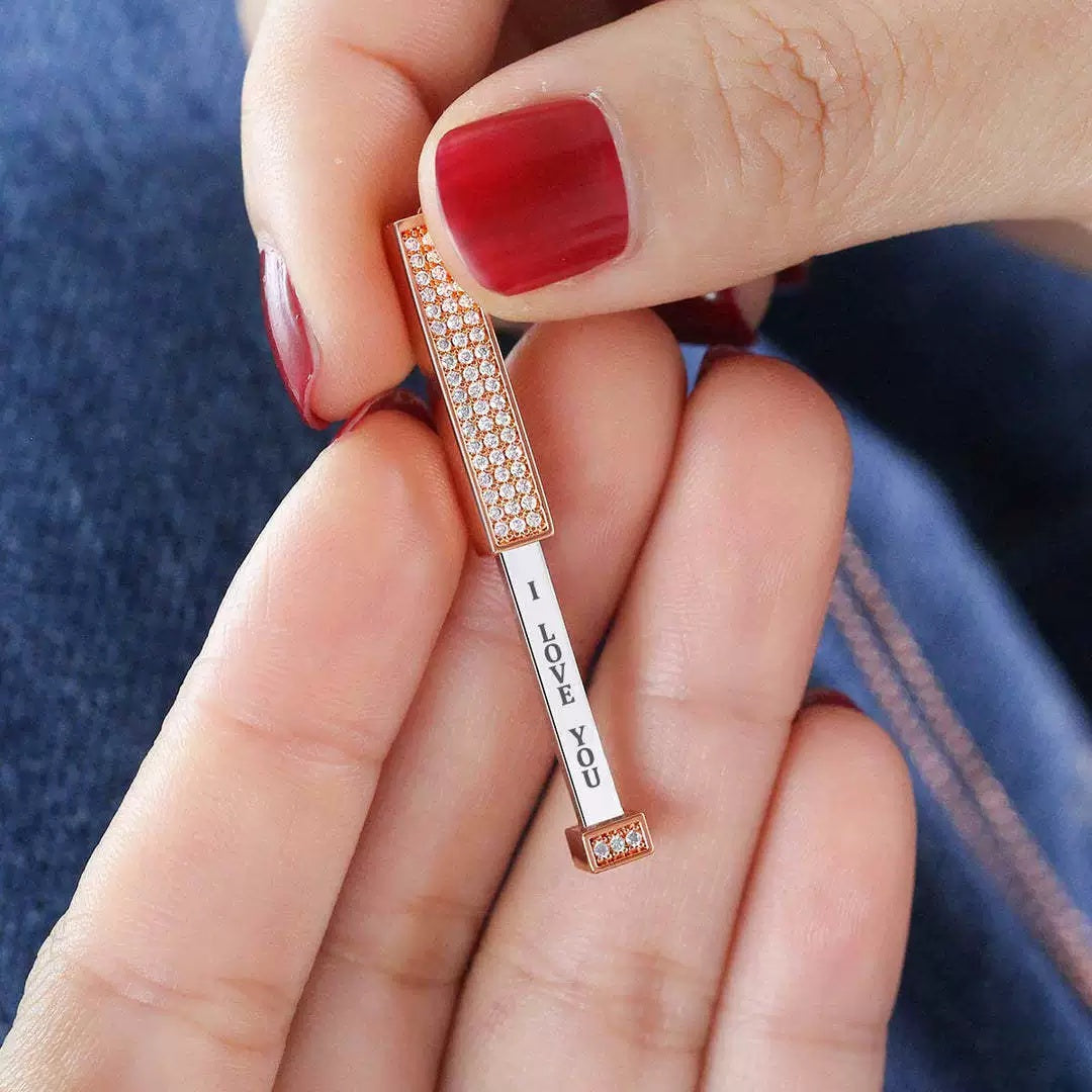 Copper Inlaid Diamond Telescopic – Jewelry Gift Ideas — 1