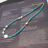 Retro Ethnic Style Turquoise Head Eye Clavicle – Jewelry Gift Ideas — 1